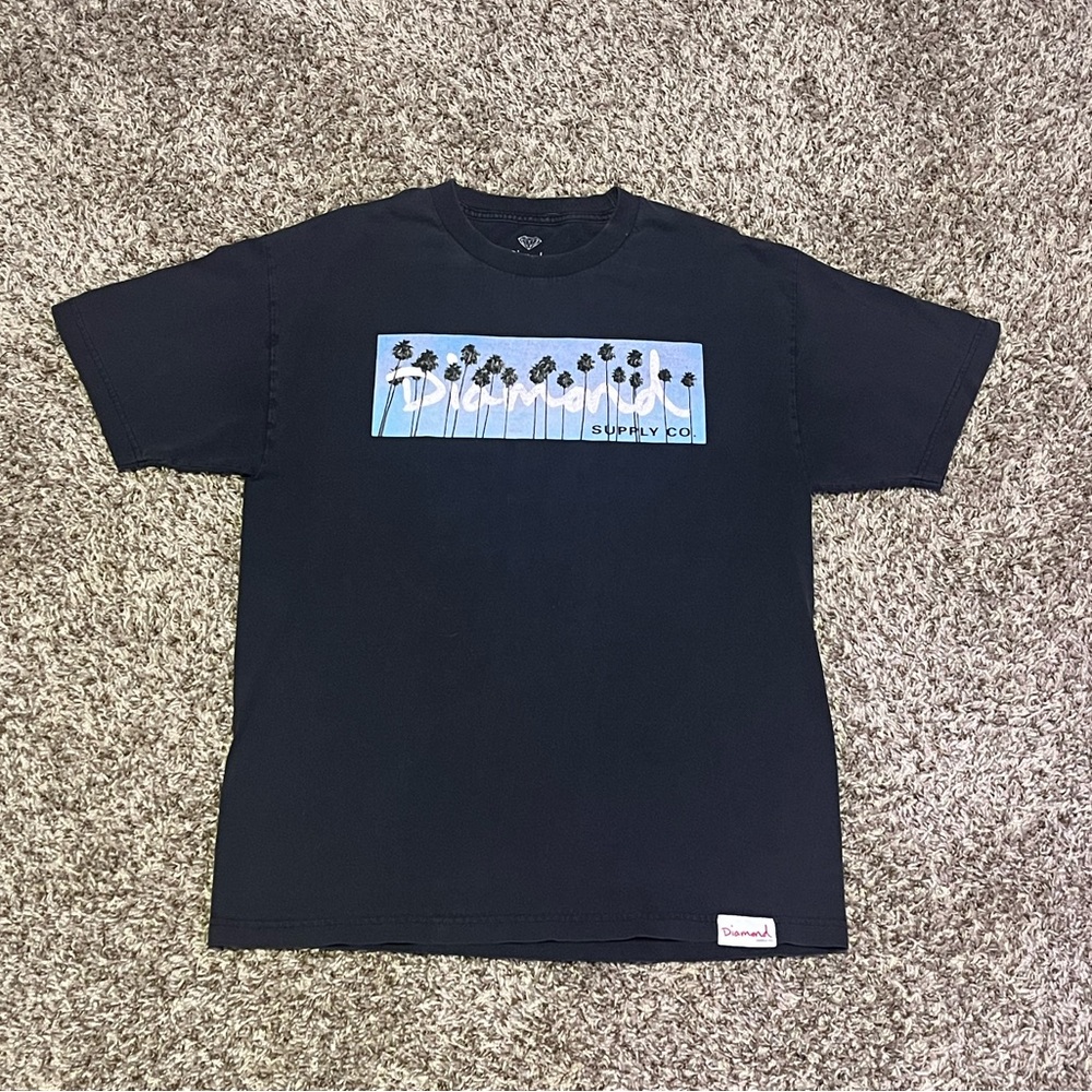 Diamond Supply Co OG Palms Black T-Shirt